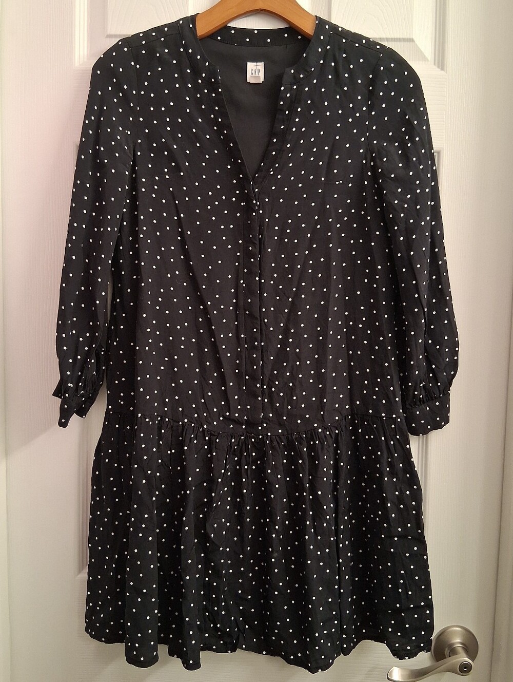 Gap Black Dot Dress Size 00